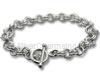 7.5" Charm Bracelet with Plain Toggle