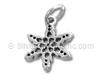 Sterling Silver Snowflake Charm