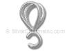 Silver Openable Bail