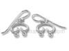 Silver 2 Dangle Chandelier Earring