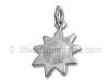 Sterling Silver Shiny Sun Charm