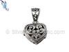 Sterling Silver Heart Prayer Box