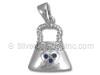 3D Cubic Zirconia Purse