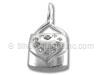 3D Sterling Silver Purse that Opens