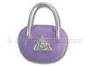 Enamel Purse with Cubic Zirconia