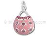 Pink Cubic Zirconia Purse