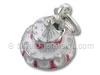 Sterling Silver Enamel Wedding Cake