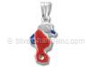 Enamel Sea Horse Charm
