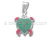 Enamel Turtle with Heart Shaped Shell