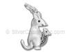 Kangaroo with Macasite Stone