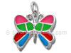Enamel Colorful Butterfly
