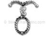 21mm x 13mm Oval Toggle