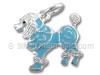 Enamel Poodle Charm