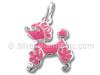 Enamel Poodle Charm