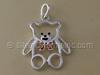 Cut Out Teddy Bear Charm