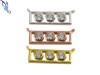 Tri-CZ Rectangle Link Connector