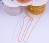 Silver Chain by the Foot, Oval Link, sterling silver, gold filled, rose gold filled