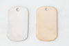Medium Dog Tag Stamping Blank