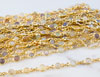 Real Opal Gold Plated Strand