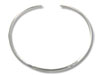 Round Flat Choker Open on Back