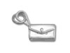 Sterling Silver Clutch Purse Charm