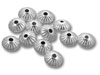 6mm Corrugated Saucer Beads