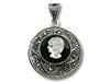 Cameo with Marcasite Pendant