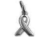 Sterling Silver Awareness Ribbon Charm