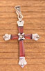 CZ Cross Pendant
