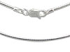 1.5mm Round Omega Chain