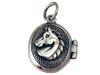 Sterling Silver Horse Design Locket