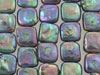 Blue Purple Square Coin Pearl