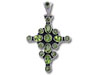 Multi Color Cross Pendant