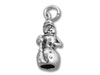 Sterling Silver Snowman Charm