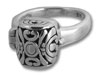 Silver Prayer Box Ring