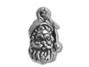Sterling Silver Santa Clause Head Charm