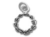 Sterling Silver Christmas Wreath Charm