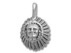Sterling Silver Indian Head Charm