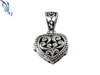 Sterling Silver Heart Prayer Box