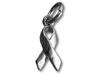 Sterling Silver Awareness Ribbon Charm