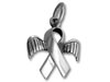 Awareness Ribbon Charm with Wings