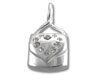 3D Sterling Silver Purse that Opens