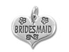 Heart Bridesmaid Charm