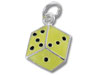 Enamel Colored Dice Charm