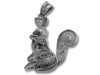Silver Bunny Pendant