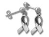 Awareness Dangle Stud Earrings