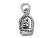 Cat in a Basket Charm