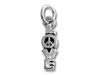 Love with Peace Sign Charm