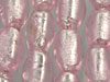 Pink Lampwork Beads