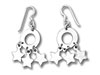 Sterling Silver Stars Earrings